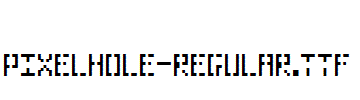 Pixelhole-Regular.ttf