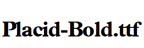 Placid-Bold.ttf