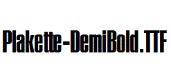 Plakette-DemiBold.ttf