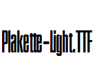 Plakette-Light.ttf