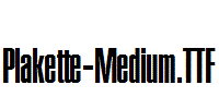 Plakette-Medium.ttf