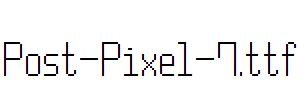 Post-Pixel-7.ttf