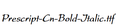 Prescript-Cn-Bold-Italic.ttf