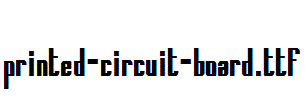 Printed-Circuit-Board.ttf