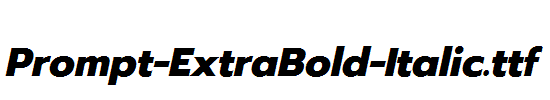 Prompt-ExtraBold-Italic.ttf
