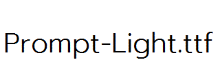 Prompt-Light.ttf
