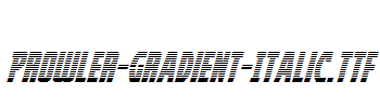 Prowler-Gradient-Italic.ttf