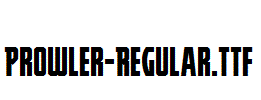 Prowler-Regular.ttf