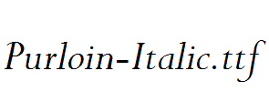 Purloin-Italic.ttf