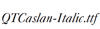 QTCaslan-Italic.ttf