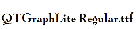 QTGraphLite-Regular.ttf
