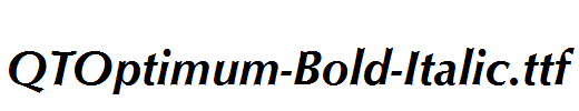 QTOptimum-Bold-Italic.ttf