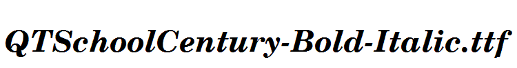 QTSchoolCentury-Bold-Italic.ttf