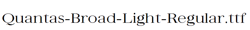 Quantas-Broad-Light-Regular.ttf