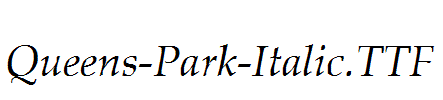 Queens-Park-Italic.ttf