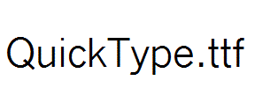 QuickType.ttf