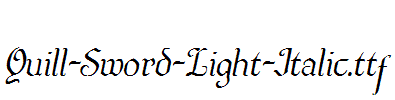 Quill-Sword-Light-Italic.ttf