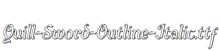 Quill-Sword-Outline-Italic.ttf