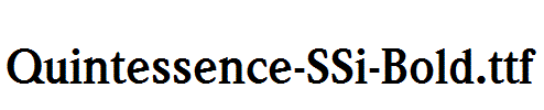 Quintessence-SSi-Bold.ttf