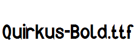 Quirkus-Bold.ttf