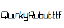 QuirkyRobot.ttf