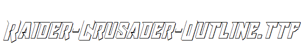 Raider-Crusader-Outline.ttf