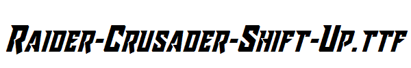 Raider-Crusader-Shift-Up.ttf