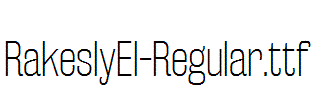 RakeslyEl-Regular.ttf