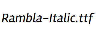Rambla-Italic.ttf
