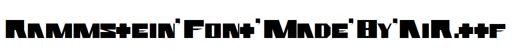 Rammstein-Font-Made-By-AiR.ttf