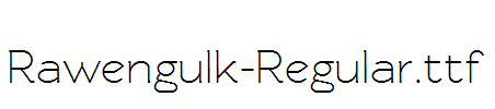 Rawengulk-Regular.ttf
