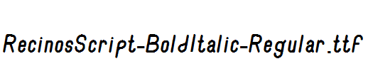 RecinosScript-BoldItalic-Regular.ttf