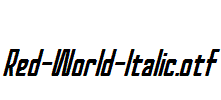 Red-World-Italic.otf
