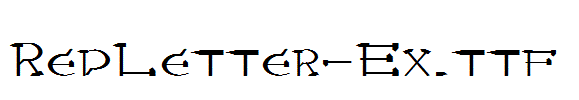 RedLetter-Ex.ttf