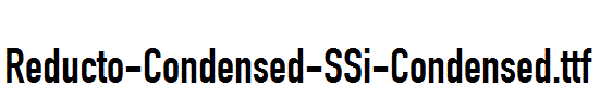 Reducto-Condensed-SSi-Condensed.ttf