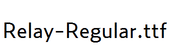 Relay-Regular.ttf