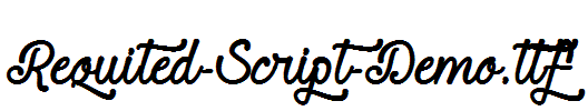 Requited-Script-Demo.ttf