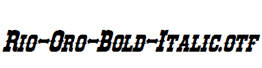Rio-Oro-Bold-Italic.otf