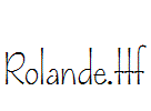 Rolande.ttf