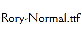 Rory-Normal.ttf