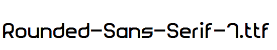 Rounded-Sans-Serif-7.ttf