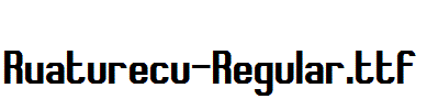Rvaturecu-Regular.ttf
