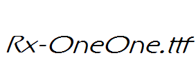 Rx-OneOne.ttf