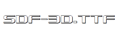 SDF-3D.ttf
