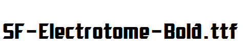 SF-Electrotome-Bold.ttf