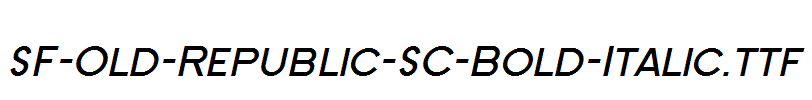 SF-Old-Republic-SC-Bold-Italic.ttf