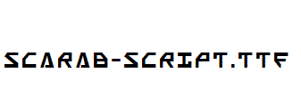 Scarab-Script.TTF