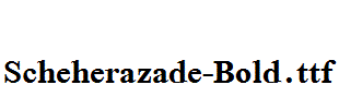 Scheherazade-Bold.ttf