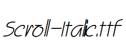 Scroll-Italic.ttf