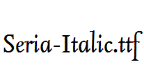 Seria-Italic.ttf